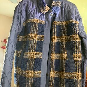 Plaid Quilted Jacket
